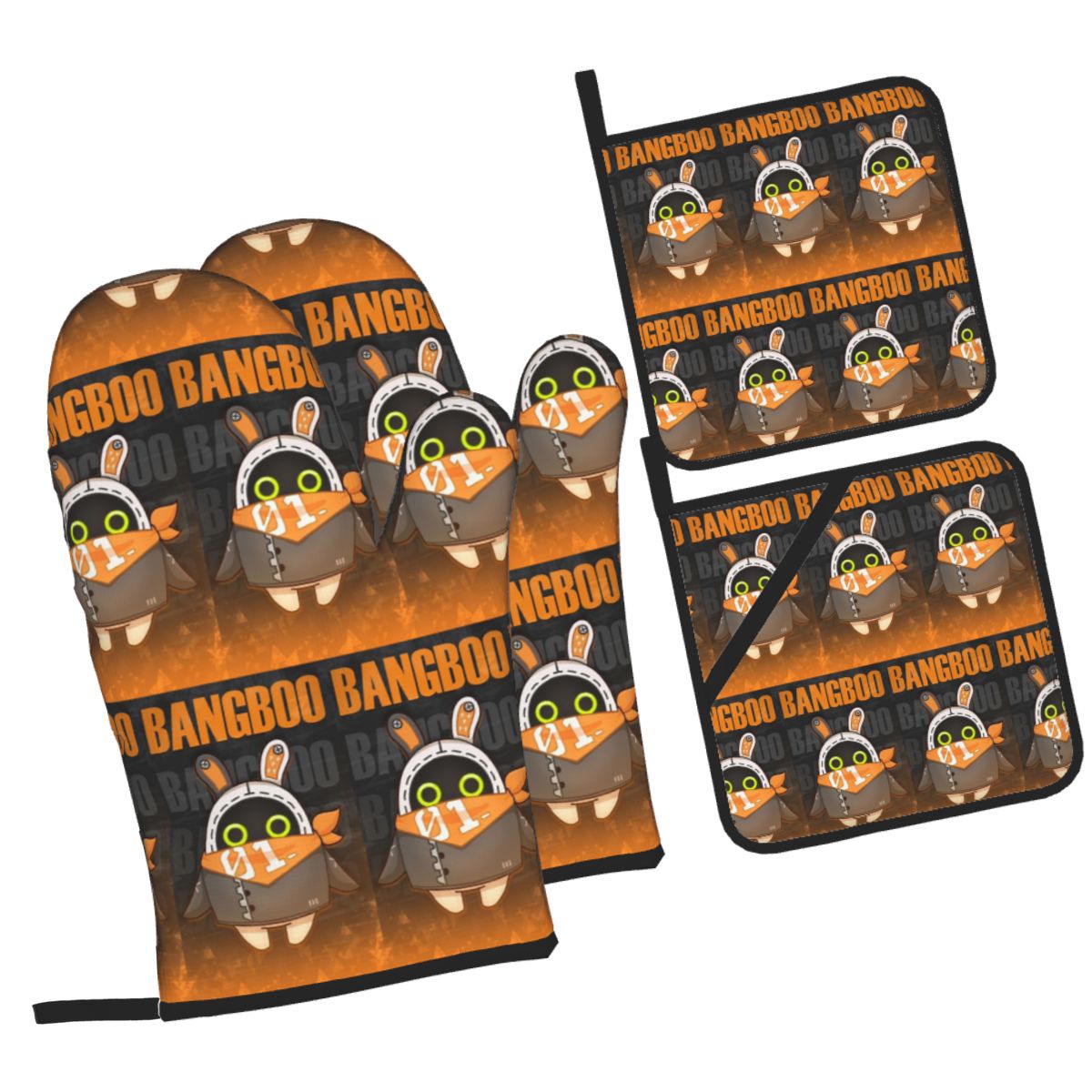 Kitchen Baking Zone - Bangboo Zenless Zone Zero Fırın Eldivenleri