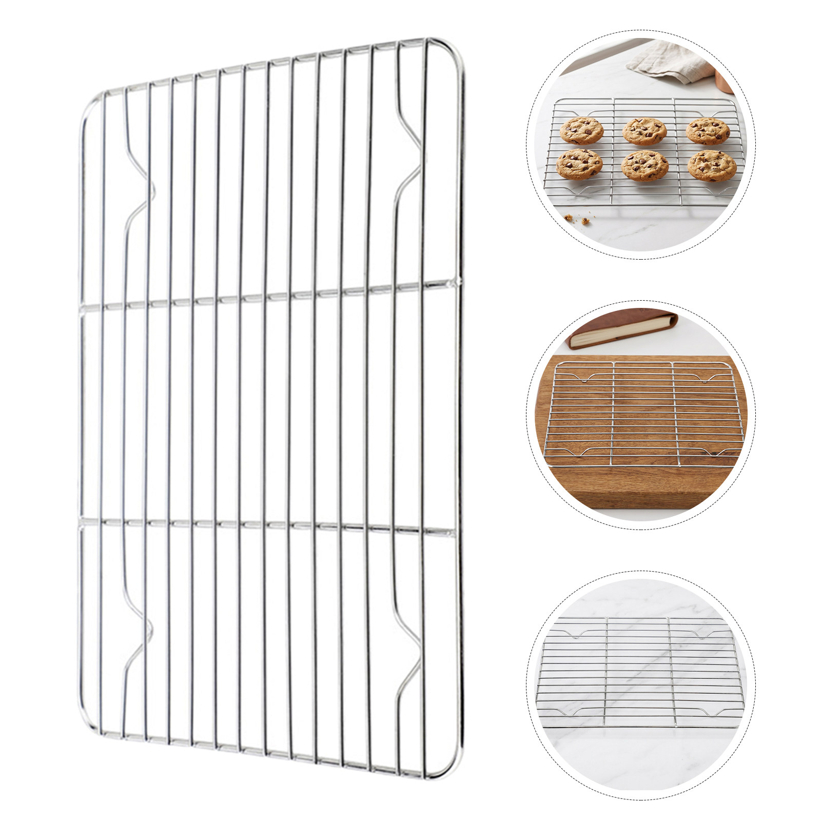 Cooling Rack Wire - 2 Adet Paslanmaz Çelik Pişirme Soğutma