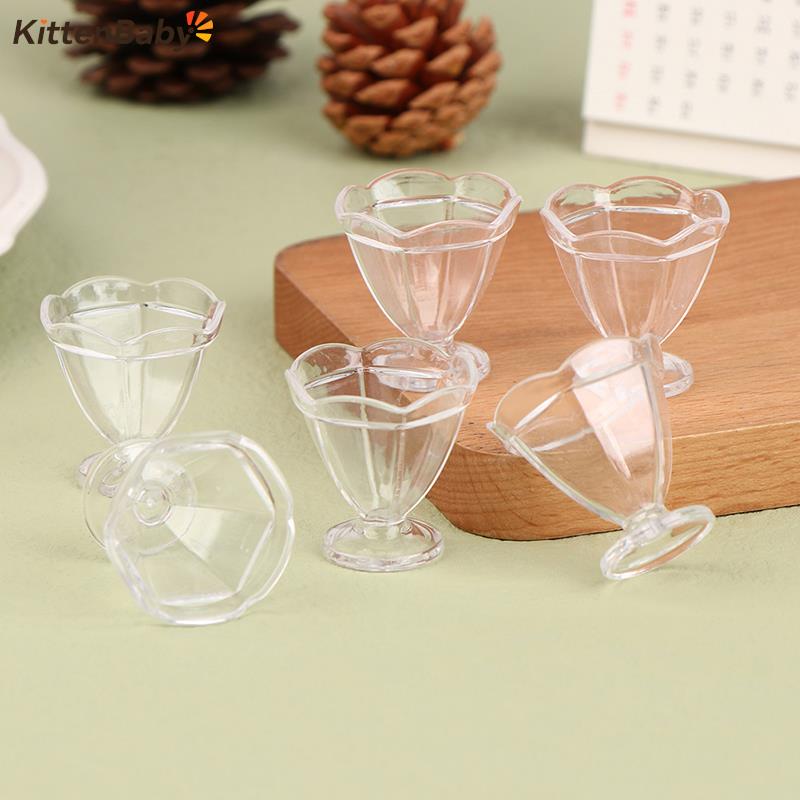 Kitchen Baking Utensil Set - 4 adet-17 adet 1:12 ölçekli plaka