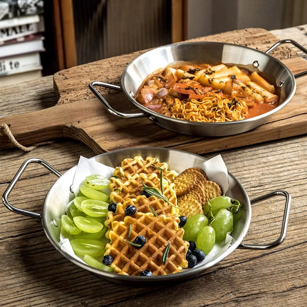 INS Paslanmaz Çelik Çift Saplı - Cake Board Round incelemesi ve fiyatı