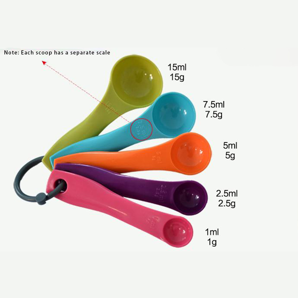 5 Parça Renkli Tuz Yağı Kaşık  - Kitchen Baking Utensil Set incelemesi ve fiyatı