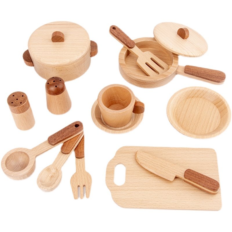 Maoduo Oyuncaklar Kayın Ahşap  - Kitchen Baking Utensil Set incelemesi ve fiyatı