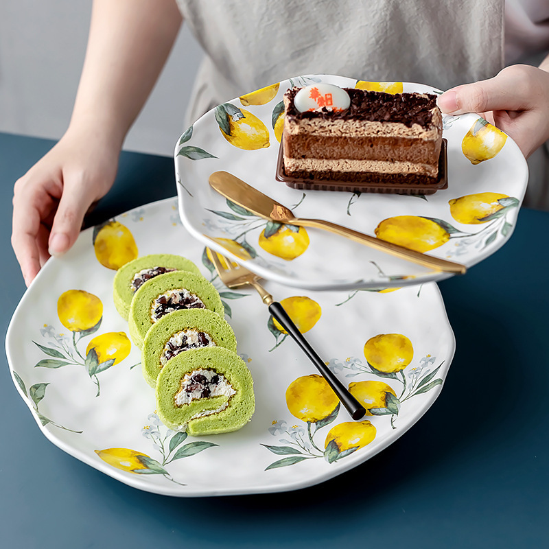 Limon Seramik Yemek Tabağı Set - Cake Board Round incelemesi ve fiyatı