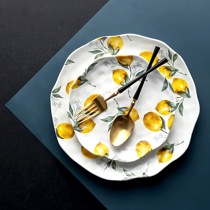 Limon Seramik Yemek Tabağı Set - Cake Board Round incelemesi ve fiyatı