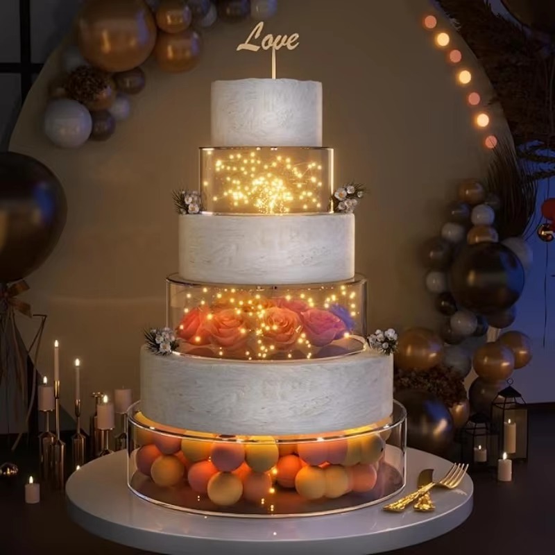 Akrilik Kek Ekran Yuvarlak Sta - Cake Board Round incelemesi ve fiyatı