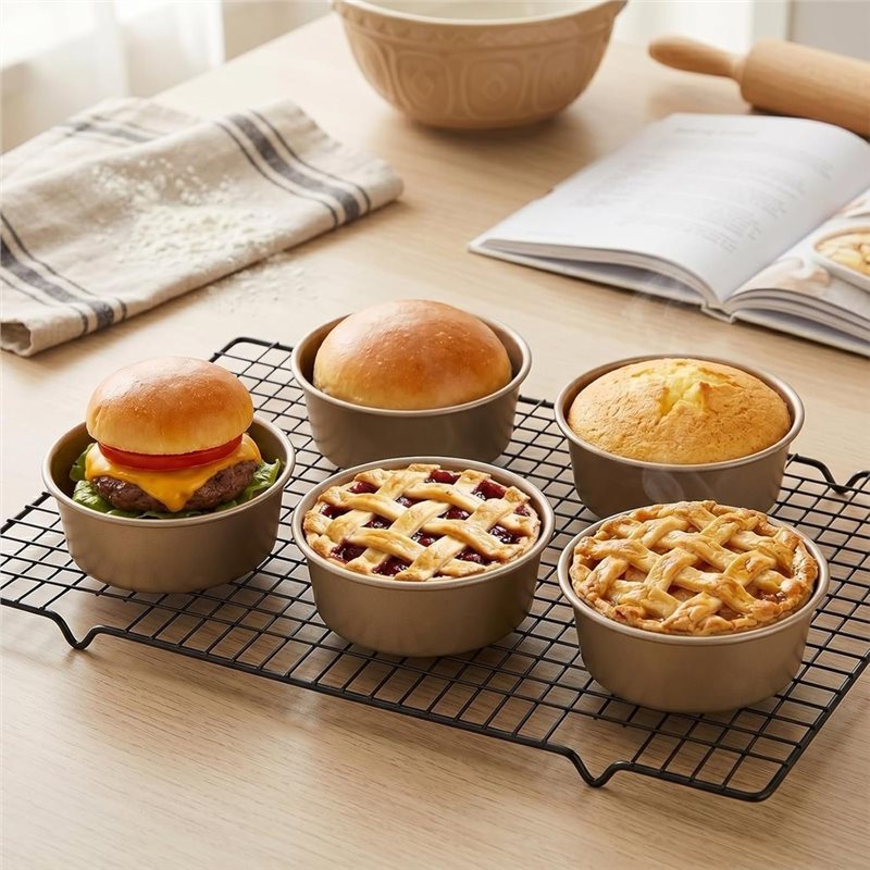 ABLN-Mini Turta Kalıpları 8'li - Muffin Tin Nonstick incelemesi ve fiyatı